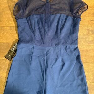 JS Collections Navy Jumpsuit
